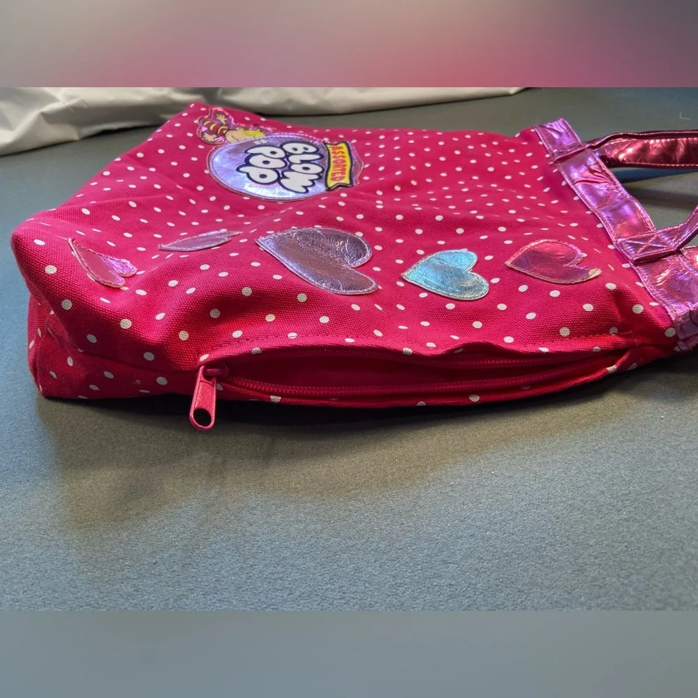 Loungefly Vintage Bag, Blow Pops, Pink Metalic, tote bag‎